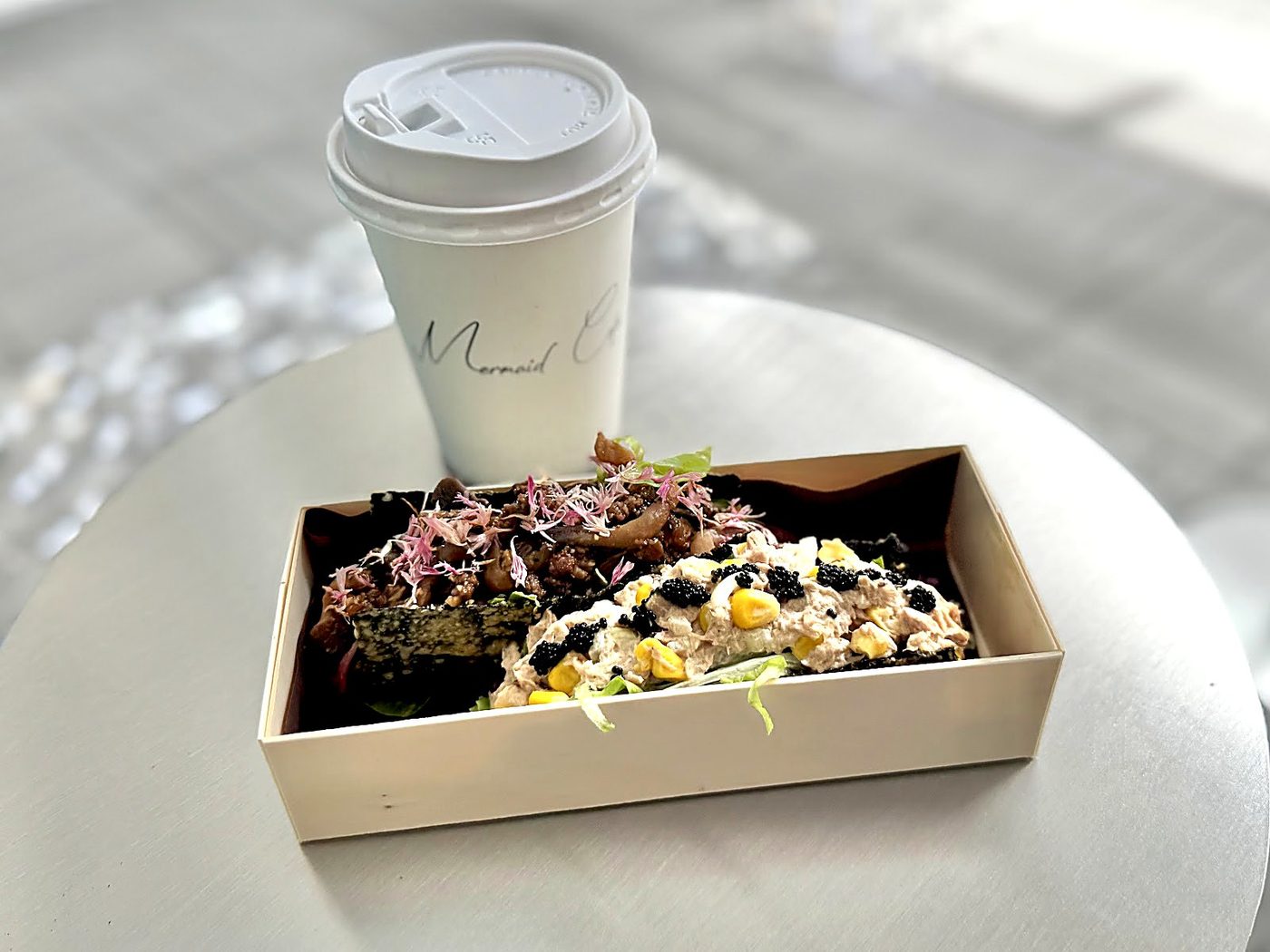Fresh Nori Tacos and Specialty Takeaway Coffee